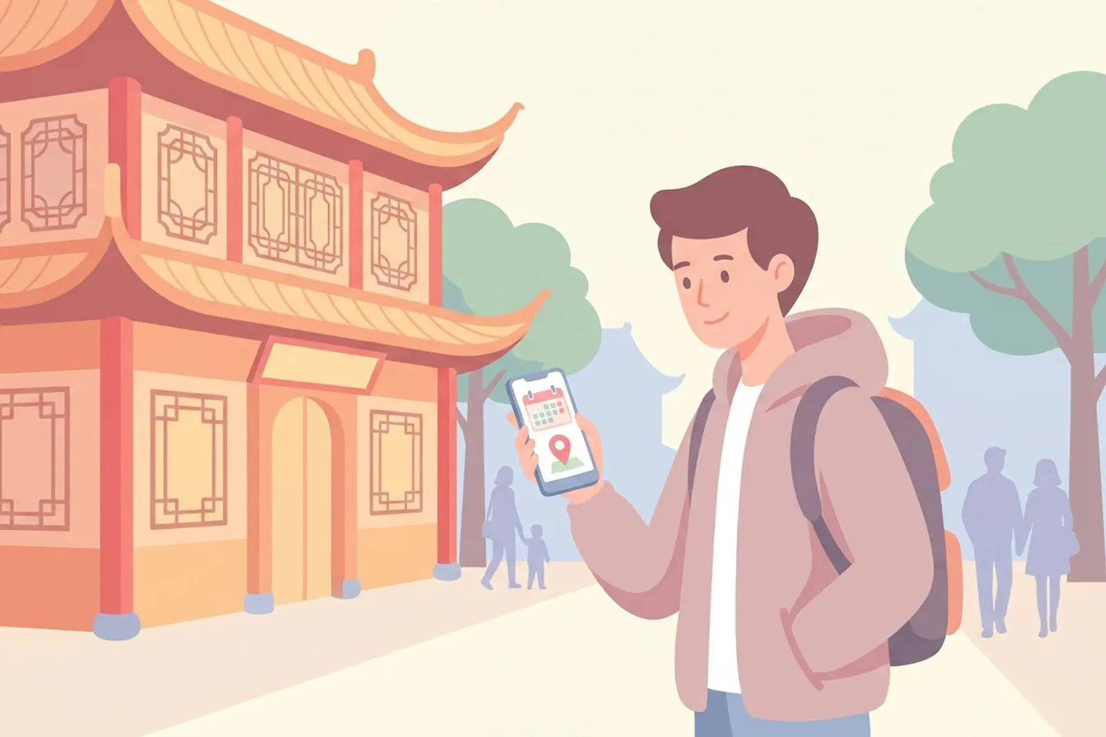 LV巨輪微信小程序預約流程說明圖