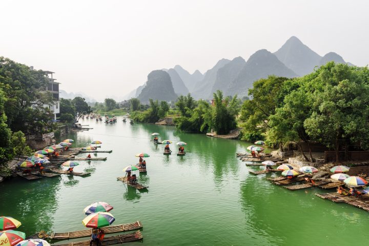 桂林陽朔山水3天2晚 | 灕江遊船＋遇龍河竹筏＋印象劉三姐實景秀