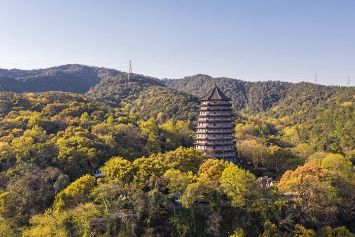 杭州自然山水一日遊｜九溪煙樹輕徒步，登六和塔眺望錢塘江，山灣裡圍爐煮茶賞茶園風光