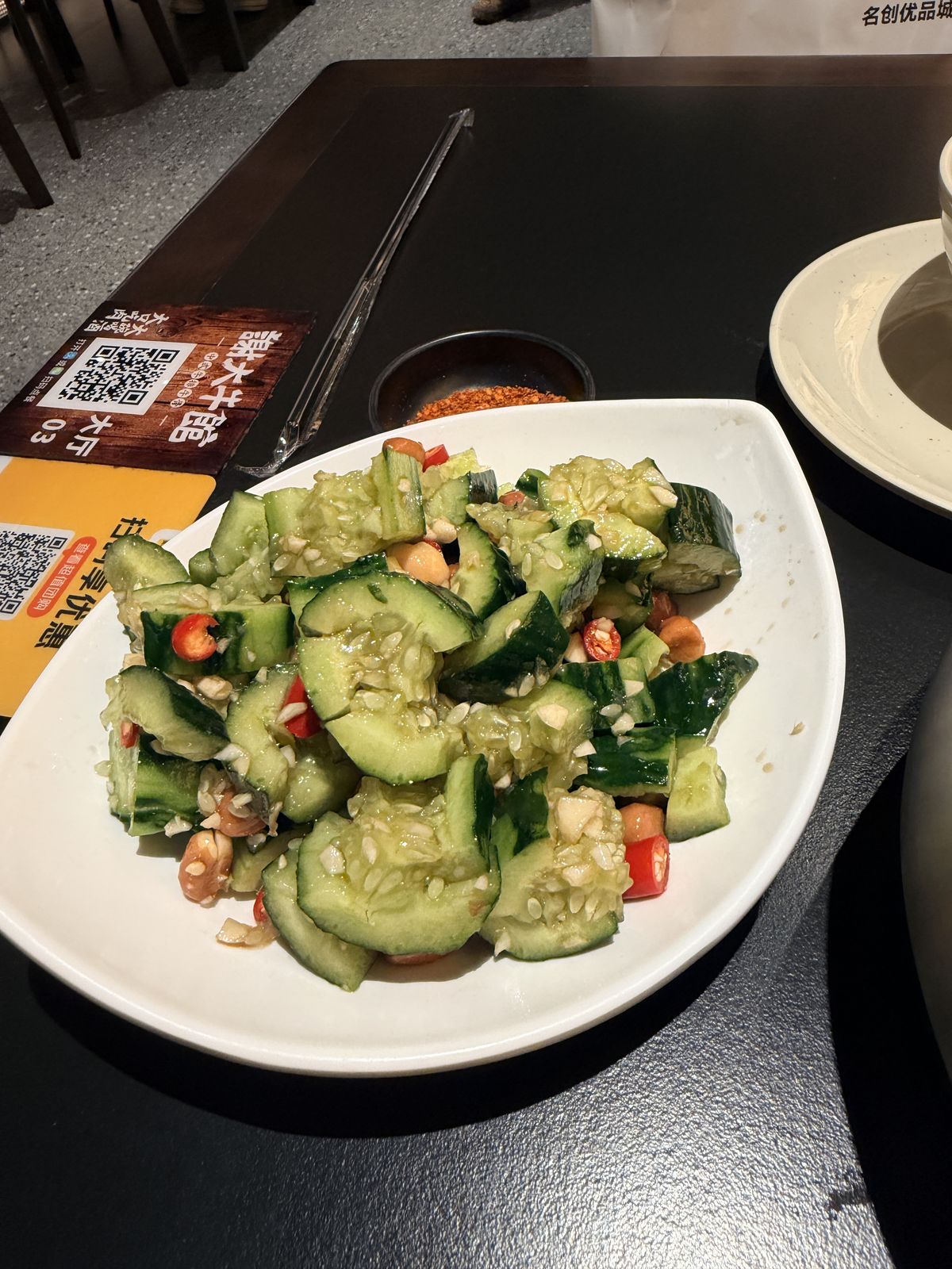 正餐搭配的涼拌小菜