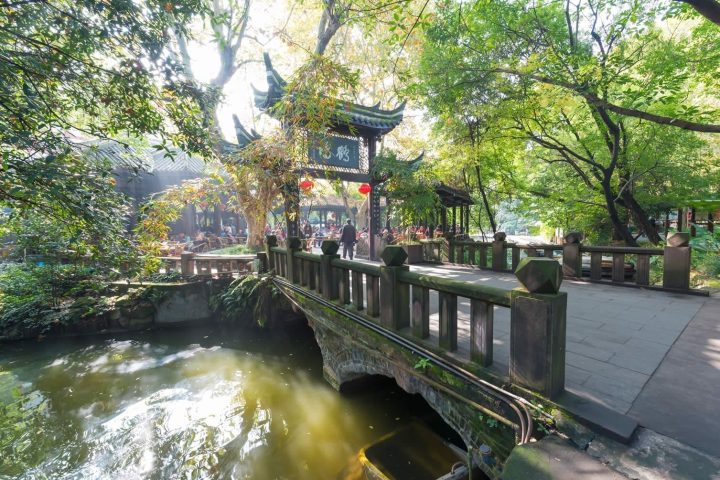 成都文化與夜景包車一日遊 | 武侯祠＋人民公園＋鶴鳴茶社＋SKP生機之塔