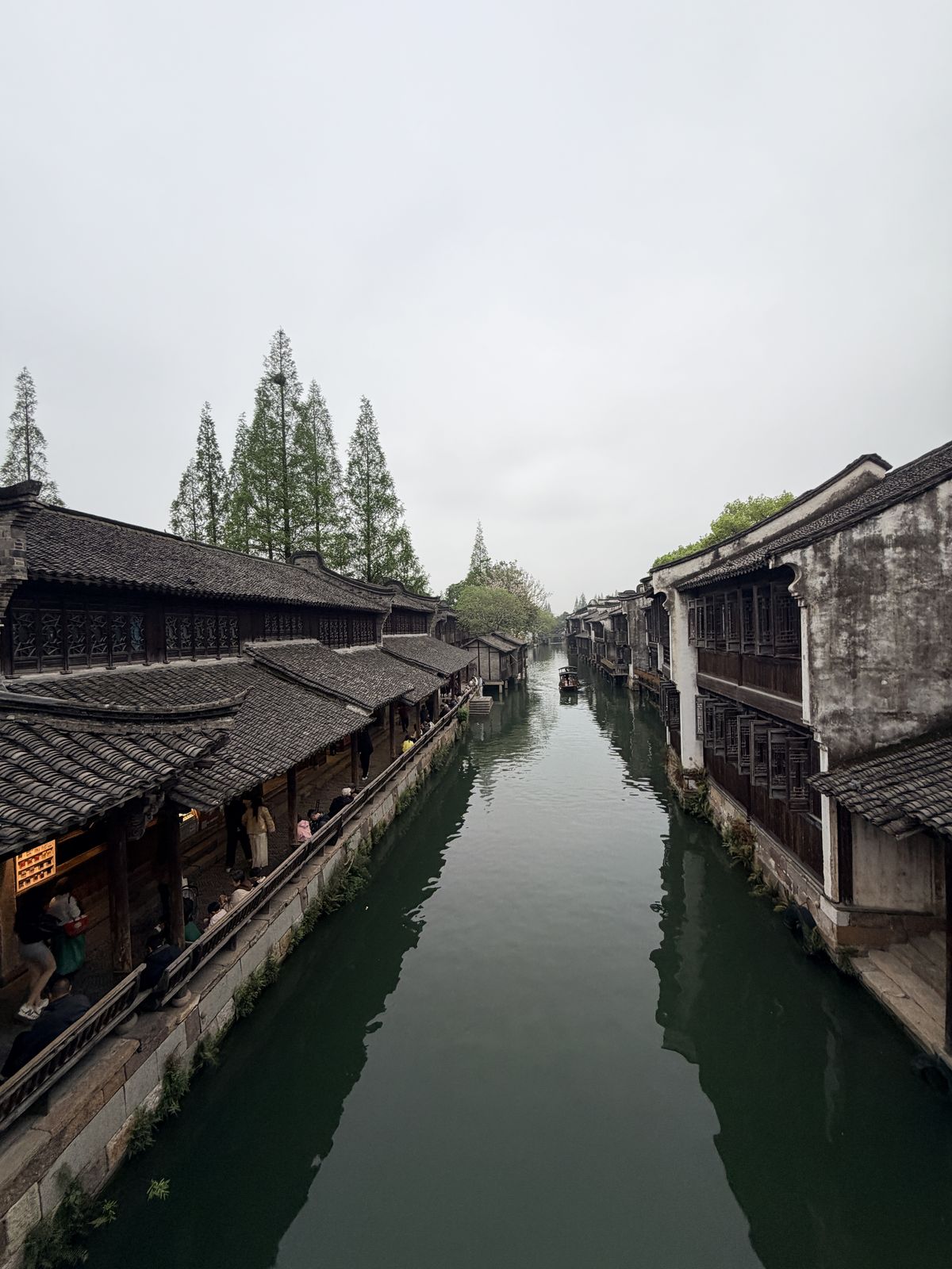 烏鎮西柵沿河廊棚與兩岸傳統建築