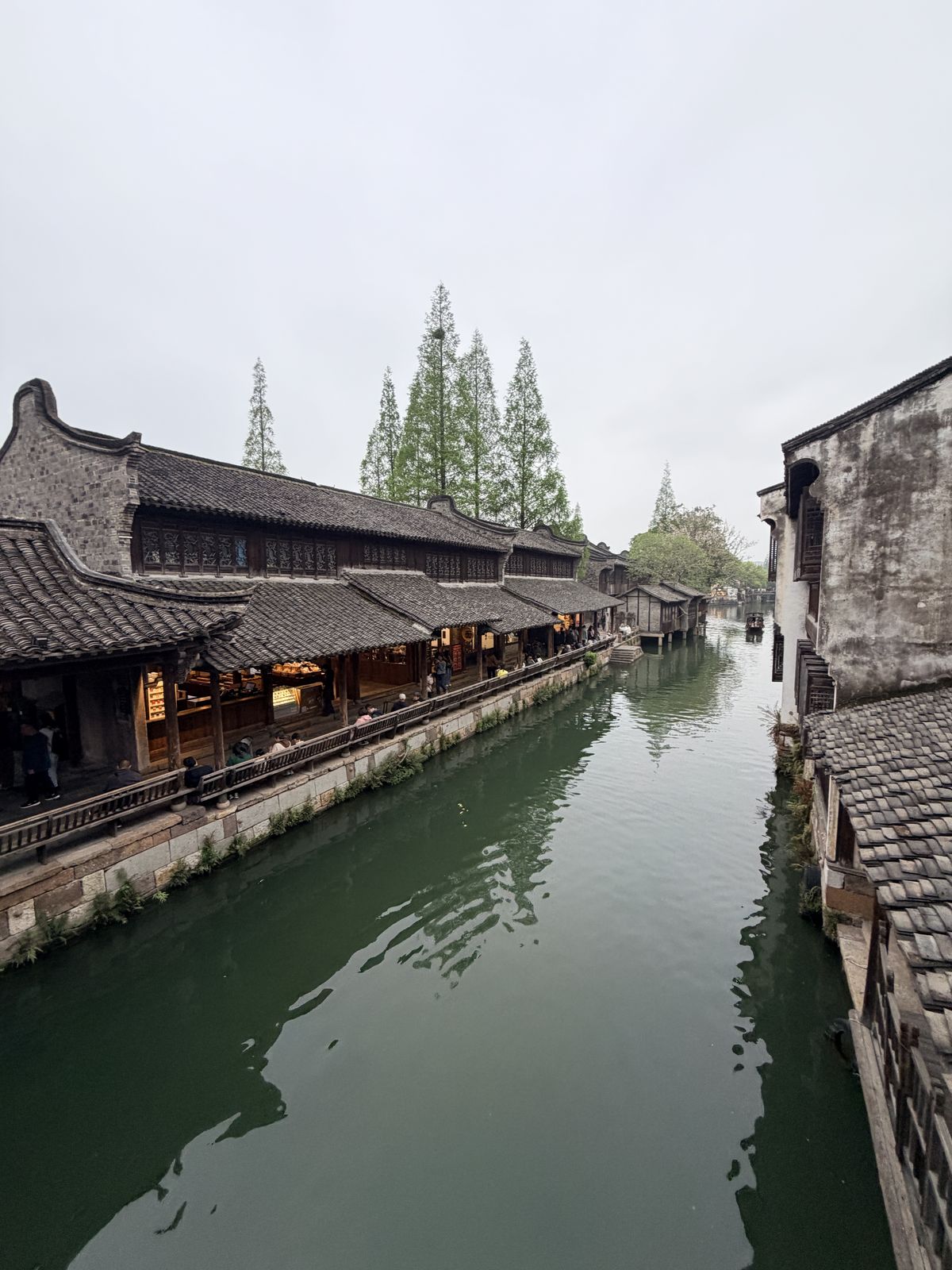 烏鎮西柵日間河道與臨水木窗