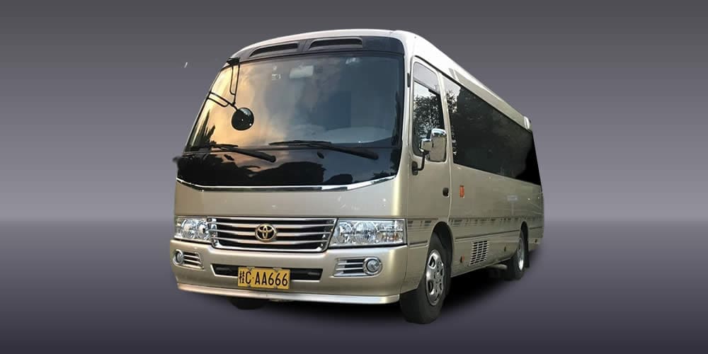 中國大陸小型巴士包車包團,12人座定制尊享版考斯特