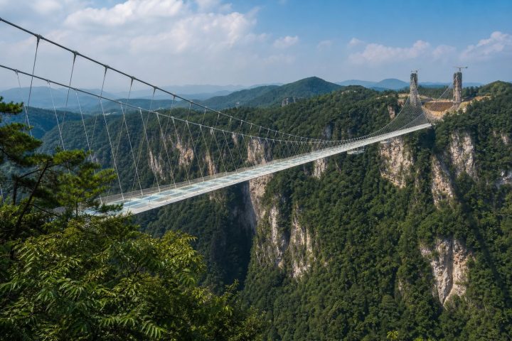 張家界玻璃橋半日遊＋送機｜大峽谷高空玻璃橋