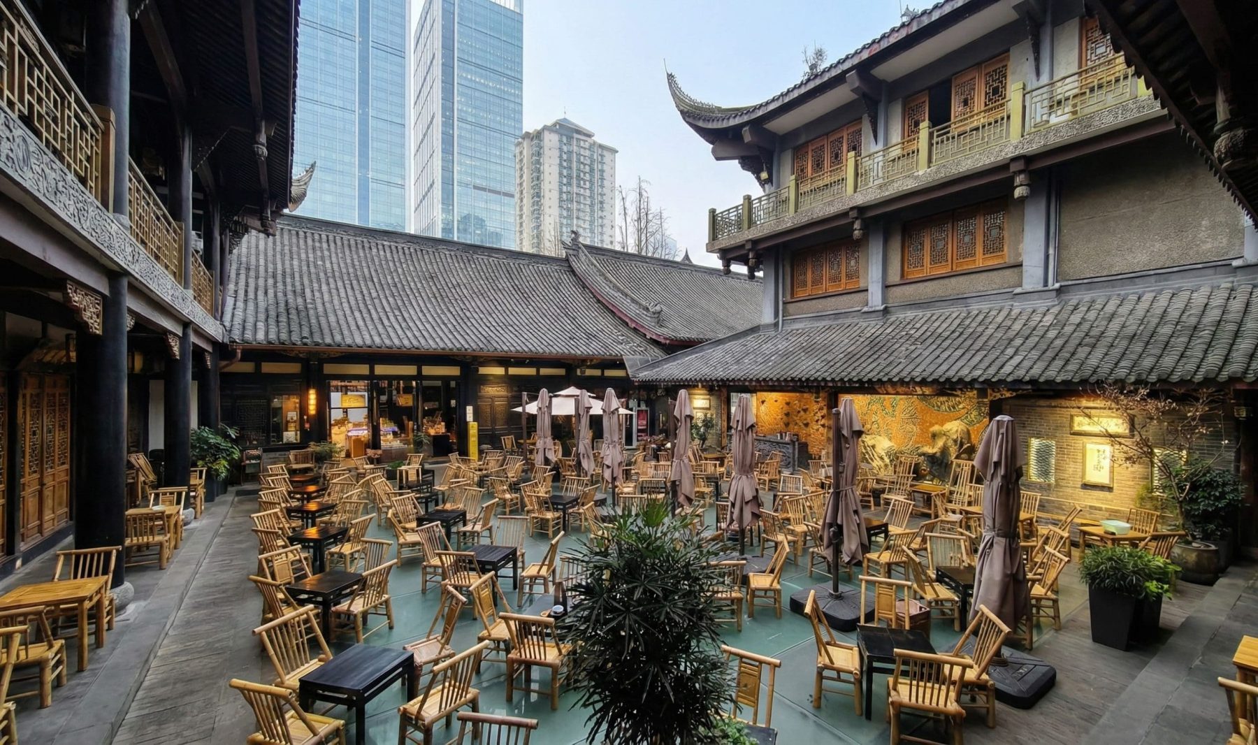 成都老茶館推薦｜太古里大慈寺茶社，體驗最道地的成都慢生活