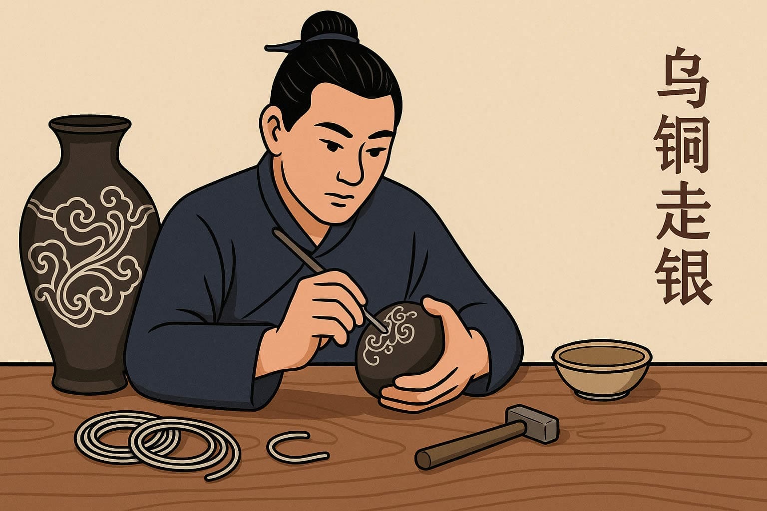 烏銅走銀