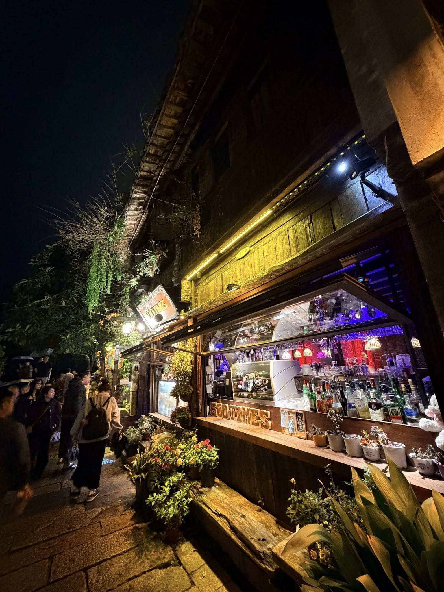 杭州出發烏鎮包車一日遊西柵景區夜景