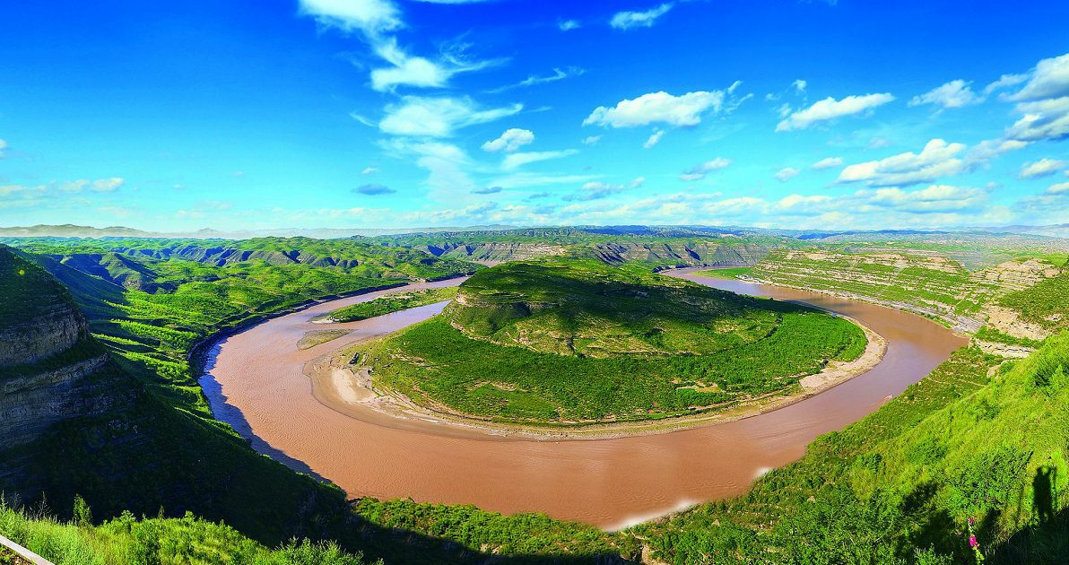 黃河乾坤灣河道景觀