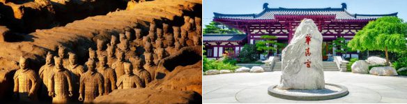 秦始皇兵馬俑與華清宮景觀