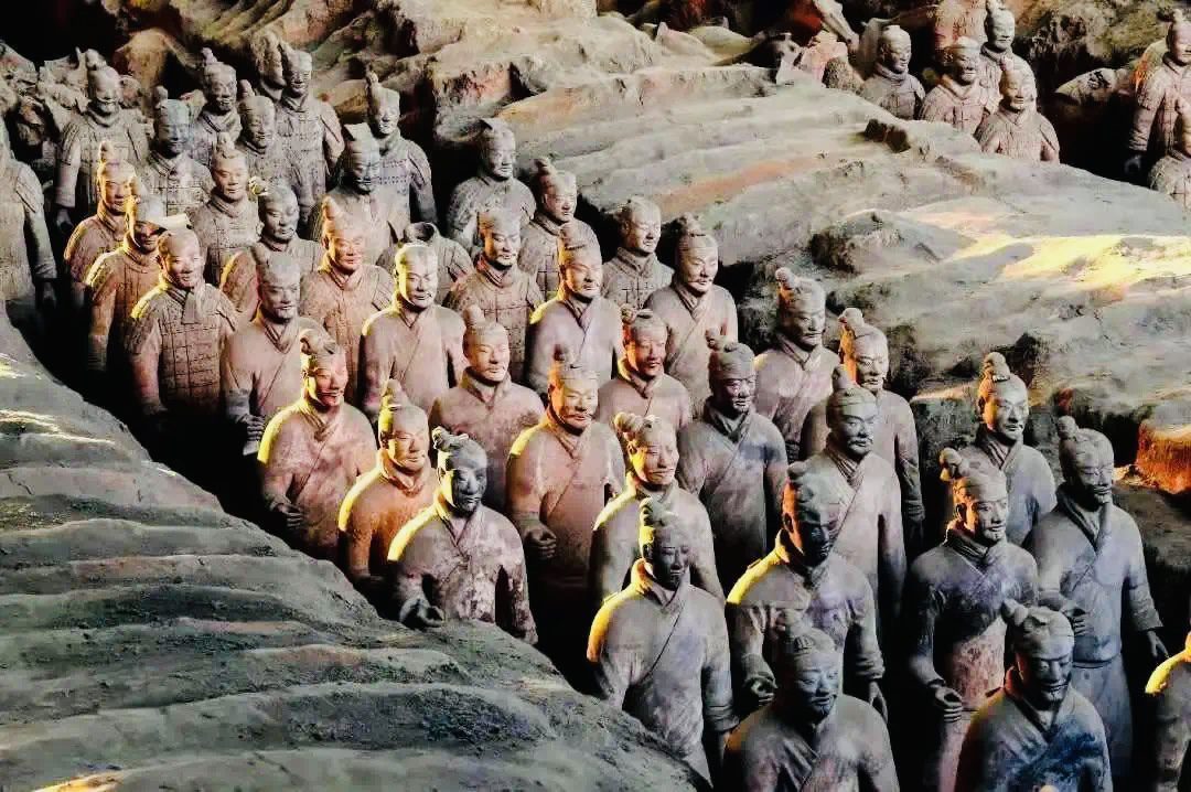 秦始皇帝陵博物院兵馬俑軍陣