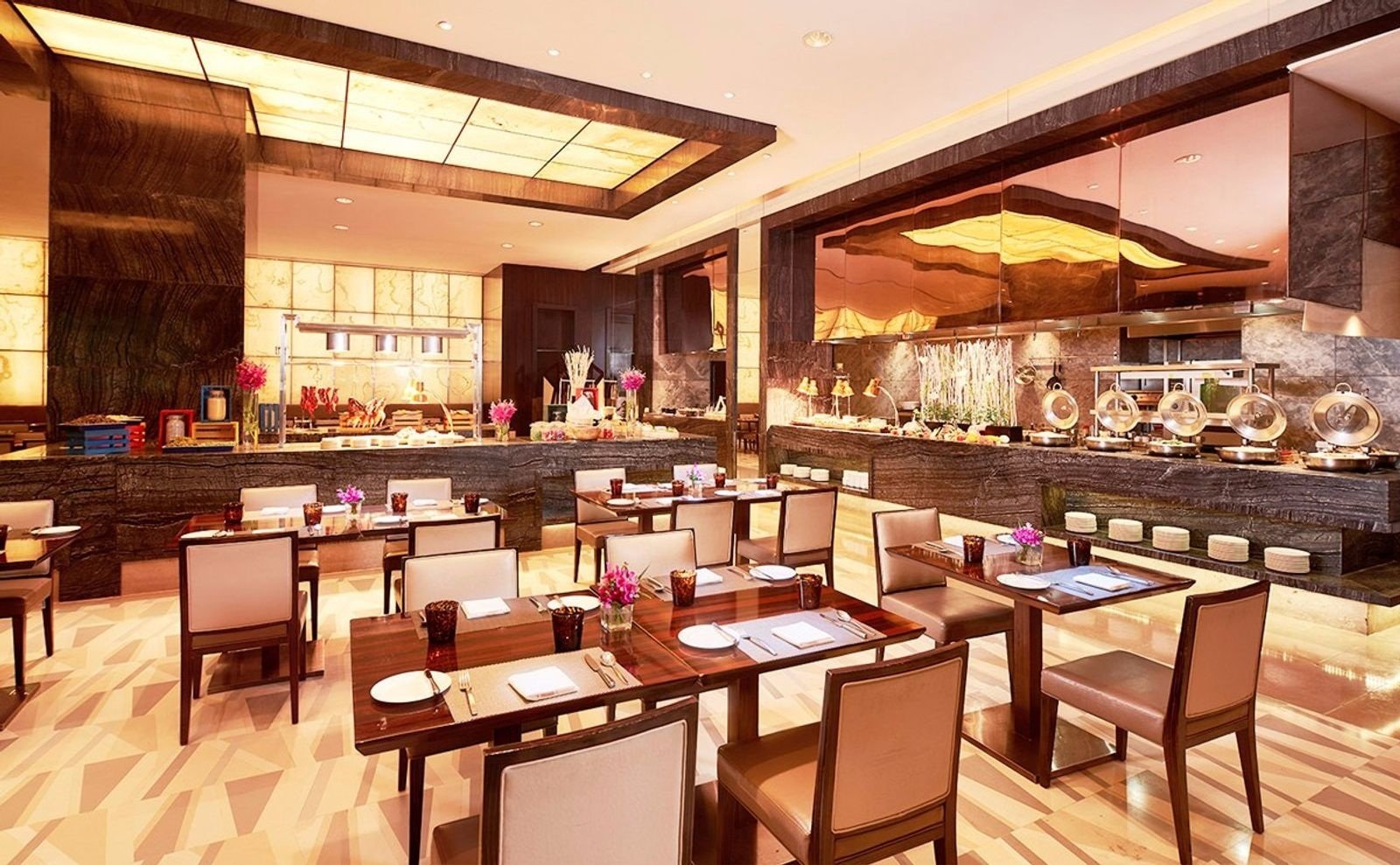 餐廳座席與取餐區