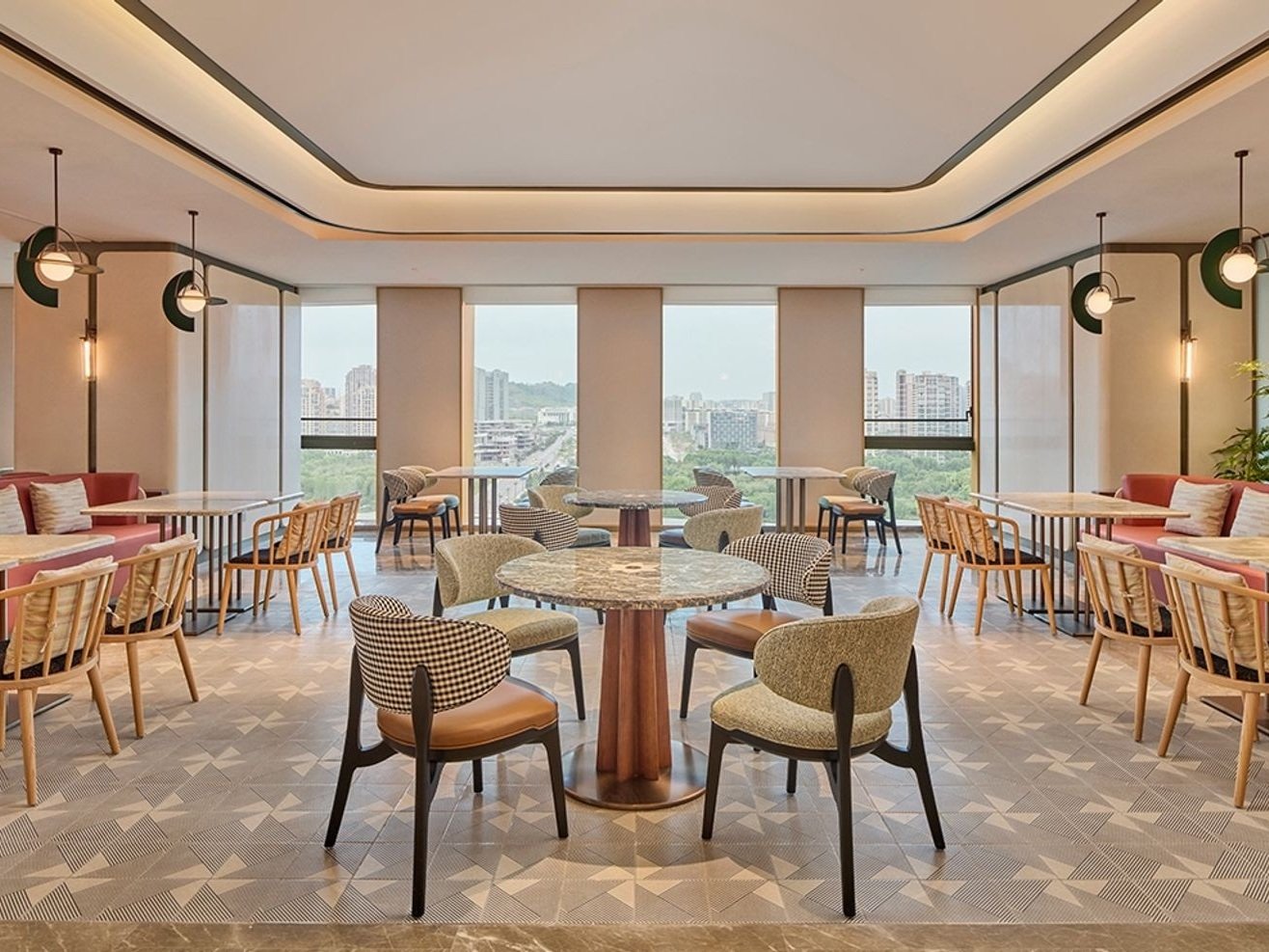 餐廳座席或取餐區