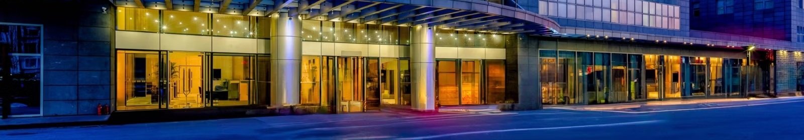 北京會議中心智選假日酒店本館實際入口與門廊