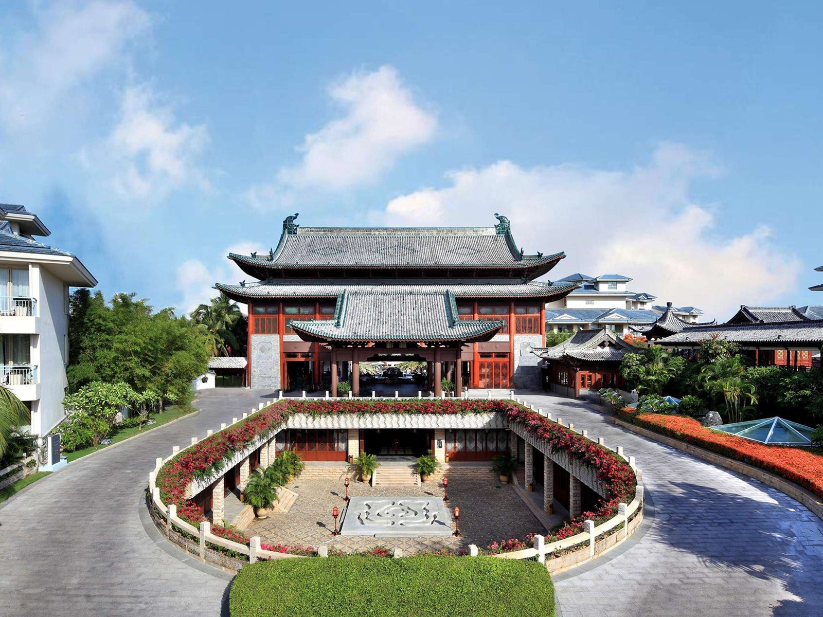 中式建築與環形庭院