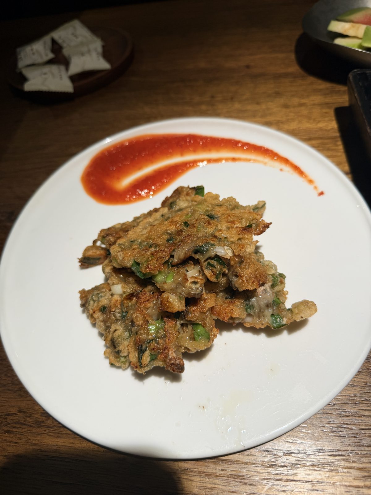 汉烟火的閩南海蠣煎